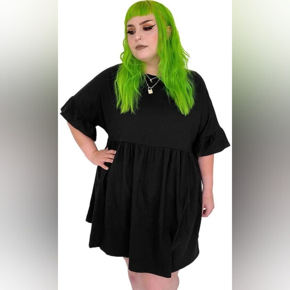 Foxblood Clothing All Khloe Babydoll Tunic Oversized Dress plus size 3